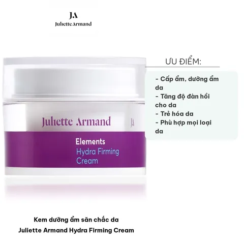 Kem Dưỡng Ẩm Săn Chắc Da Juliette Armand Hydra Firming Cream - Cải Thiện Độ Đàn Hồi và Căng Mịn Da, Chống Lão Hóa