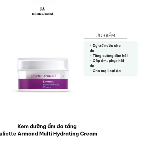 Kem Dưỡng Ẩm Đa Tầng Juliette Armand Multi Hydrating Cream - Giúp Cấp Nước Và Bảo Vệ Da Mềm Mại, Thích Hợp Cho Mọi Loại Da
