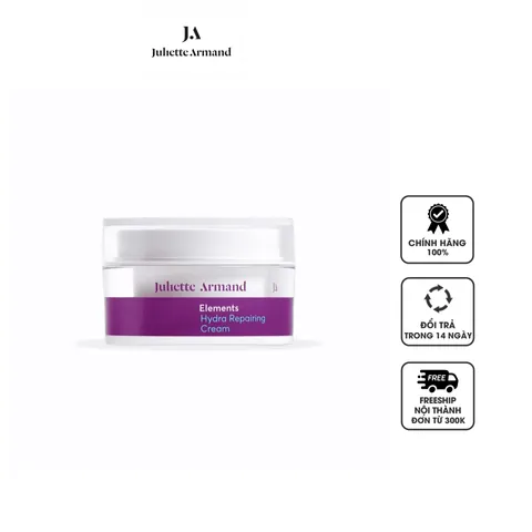 Kem Dưỡng Phục Hồi Da Juliette Armand Elements Hydra 50ml - Giải Pháp Dưỡng Ẩm, Mờ Nếp Nhăn, Phục Hồi Da Khô, Xỉn Màu