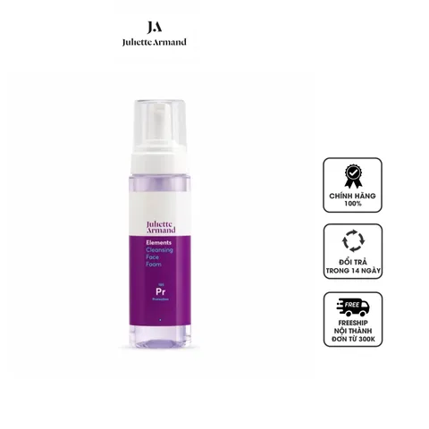 Sữa Rửa Mặt Dạng Bọt Juliette Armand 230ml - Làm Sạch Sâu, Cải Thiện Kết Cấu Da, Phù Hợp Với Mọi Loại Da