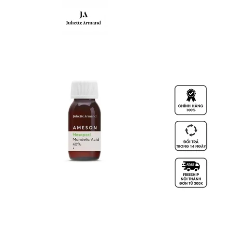 Peel Mandelic Acid 40% Juliette Armand 50ml - Tẩy Da Chết Hỗ Trợ Trẻ Hóa Làn Da, Cải Thiện Nếp Nhăn, Thâm Mụn, Duy Trì Độ Ẩm