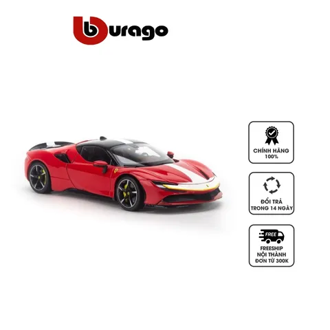 Mô Hình Xe Ferrari SF90 Stradale Assetto Fiorano 2019 Tỷ Lệ 1:18 - Quà Tặng Độc Đáo Cho Người Yêu Xe Bburago