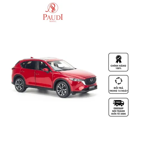 Mô hình xe ô tô Mazda CX-5 2020 tỉ lệ 1:18 Paudi - Chi tiết tinh xảo, chất liệu cao cấp, trang trí nhà cửa hoàn hảo cho tín đồ xe hơi