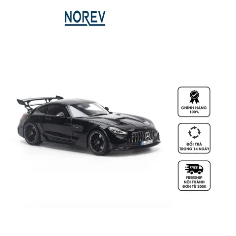 Mô hình xe ô tô Mercedes Benz AMG GT Black Series 2021 tỷ lệ 1:18 Norev - Chi tiết tinh xảo, chất liệu kim loại và cao su, quà tặng lý tưởng cho fan xe hơi.
