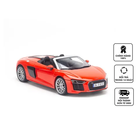 Mô Hình Xe Audi R8 Spyder V10 Plus Tỉ Lệ 1:18 Iscale - Mô Phỏng Chi Tiết, Chất Liệu Kim Loại, Quà Tặng Cho Người Sưu Tập Xe Hơi