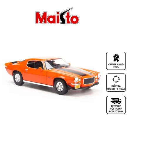 Mô Hình Xe Chevrolet Camaro 1971 1:18 Maisto - Mô Phỏng Chi Tiết Đẹp Mắt Dành Cho Người Sưu Tập Xe Hơi