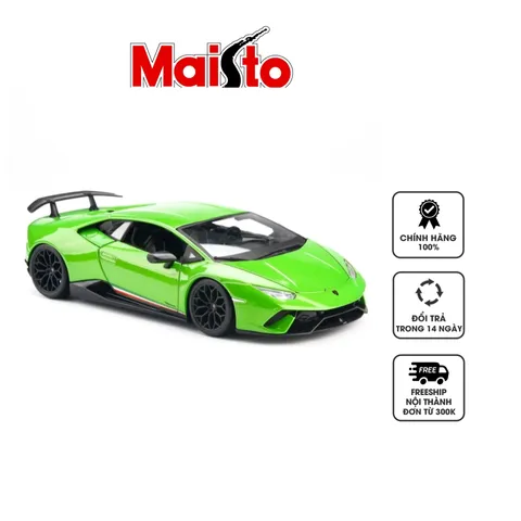 Mô Hình Xe Lamborghini Huracan Performante Tỉ Lệ 1:18 Maisto - Đồ Chơi Sưu Tập Chi Tiết Cao và Chất Liệu Kim Loại