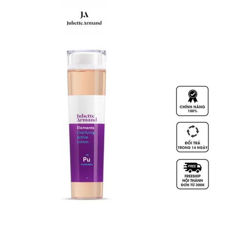 Nước Cân Bằng Da Dầu Mụn Juliette Armand Clarifying Active Lotion 210ml - Làm Sạch, Se Khít Lỗ Chân Lông và Ngăn Ngừa Mụn