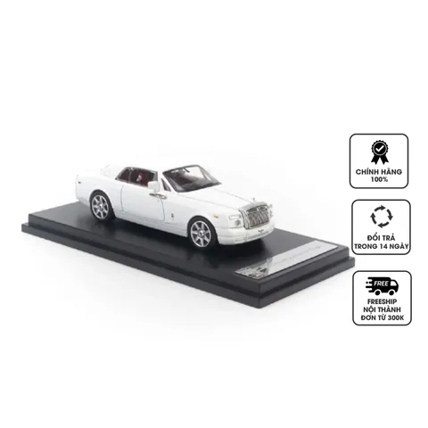 Mô Hình Xe Rolls Royce Phantom Coupe Tỉ Lệ 1:64 - Chi Tiết Kim Loại Chất Lượng Cao, Quà Tặng Sang Trọng, Trang Trí Nội Thất
