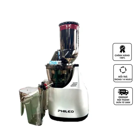 Máy ép chậm Phileo PH-366 - Ép trái cây giữ nguyên dinh dưỡng, thiết kế nhỏ gọn, dễ sử dụng, hoàn hảo cho gia đình bạn
