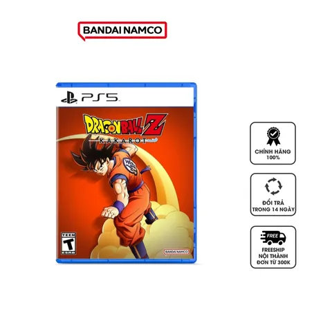 Đĩa Game PS5 Dragon Ball Z Kakarot - Tựa Game Nhập Vai Hành Động Phiêu Lưu 3D Đẹp Mãn Nhãn, Các Chiến Trận Hoành Tráng