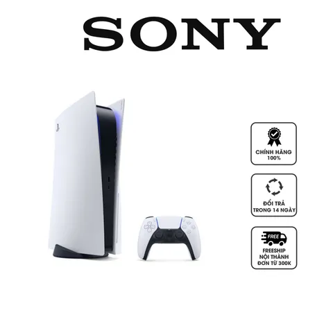 Máy Chơi Game Sony PlayStation 5 Standard - Cấu Hình Cao Cấp, Hỗ Trợ Độ Phân Giải 8K, Trải Nghiệm Game Đỉnh Cao