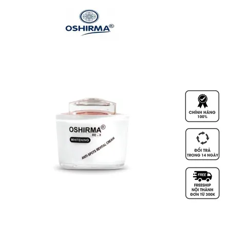 Kem trị nám Oshirma Re-X Anti-Spots Revital Cream - Hỗ trợ làm sáng da, cải thiện tàn nhang, chốn nám hiệu quả, nuôi dưỡng da mịn màng