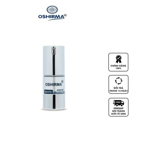 Kem dưỡng trắng da Oshirma Re-X White Booster Emulsion Cream - Sữa dưỡng thể nhẹ, cải thiện sắc da, độ ẩm và phục hồi da