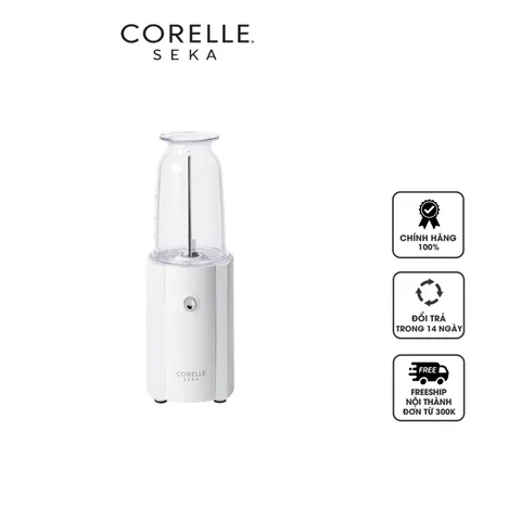 Máy Xay Sinh Tố Đa Năng Corelle Seka 350W - Thiết Kế Hiện Đại, 4 Lưỡi Dao Sắc Nhạy, Xay Nhanh Trái Cây & Hạt Khô