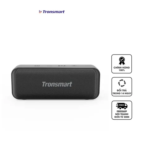 Loa Bluetooth 5.0 Tronsmart T2 Mini 10W - Thiết Kế Nhỏ Gọn, Âm Thanh Mạnh Mẽ, Kháng Nước IPX7, Thời Gian Phát Nhạc 18 Giờ