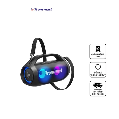 Loa Bluetooth Tronsmart Bang SE 40W - Loa Di Động Tiệc Tùng Chống Nước IPX6, Âm Thanh 3D Sống Động, Thời Gian Sử Dụng 20 Giờ