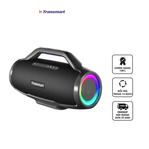 Loa Bluetooth Tronsmart Bang Max 130W - Loa Di Động Chống Nước IPX6, Cổng Micro Và Guitar, Âm Thanh Mạnh Mẽ Cho Bữa Tiệc Ngoài Trời
