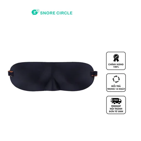 Miếng Bịt Mắt Ngủ Snore Circle YS01 - Mềm Mại, Chống Ánh Sáng, Thiết Kế 3D Cải Tiến, Giúp Ngủ Ngon Hơn, Phù Hợp Cho Du Lịch và Cắm Trại