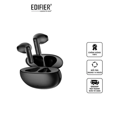 Tai nghe Bluetooth không dây Edifier X2 - Thiết kế nhỏ gọn, âm thanh vượt trội, thời gian sử dụng 28 giờ, kháng nước IP54