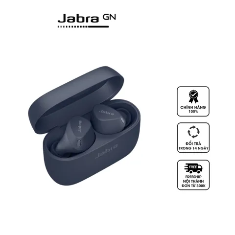 Tai nghe True Wireless Jabra Elite 4 Active - Bluetooth 5.2, Chống Nước IP57, Thời Gian Sử Dụng 28 Giờ, Khử Ồn ANC, Âm Thanh Chất Lượng Cao