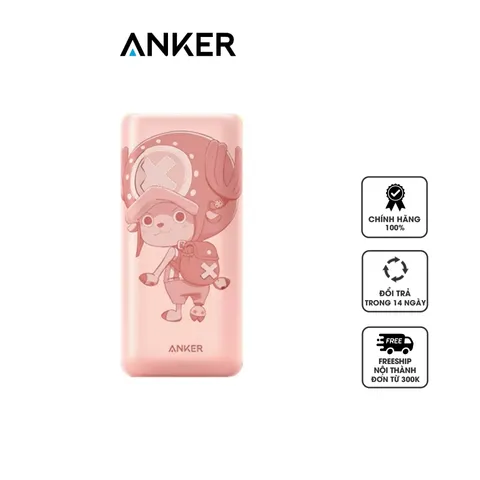 Sạc Dự Phòng Anker PowerCore 10K PD Redux One Piece Edition A9514 - Pin 10000mAh, Sạc Nhanh 20W USB-C, 22.5W USB-A, Dễ Dàng Mang Theo