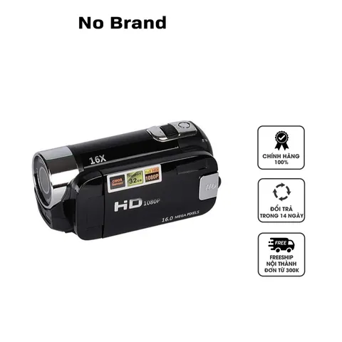 Máy Quay Chụp Kỹ Thuật Số VHS 16MP Vintage - Digital Handy Camera HD, Ống Kính Góc Rộng, Phong Cách Y2K, Quay Phim Chất Lượng Cao