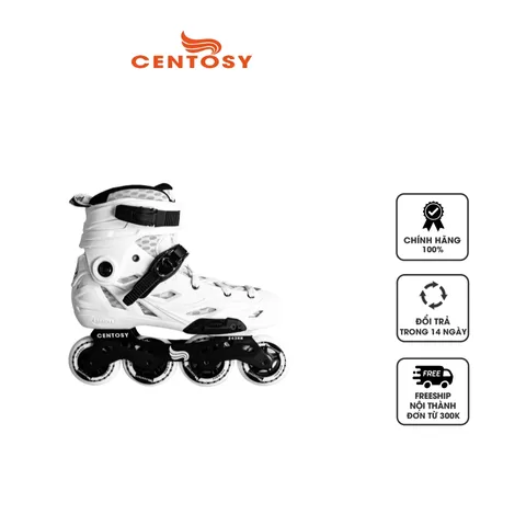 Giày trượt patin người lớn Centosy Winning Pro - Thiết kế thể thao đệm êm ái, khóa chống trẹo cổ chân, bánh cao su siêu bền cho mọi địa hình