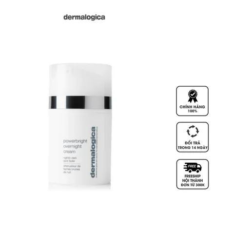Kem Dưỡng Ban Đêm Dermalogica Powerbright Overnight - Hỗ Trợ Mờ Thâm Nám, Dưỡng Ẩm & Làm Sáng Da 50ml