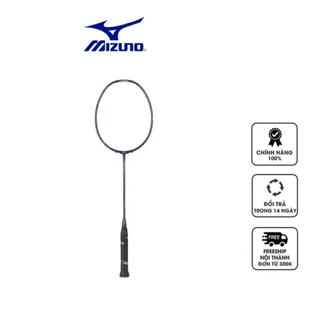 Vợt cầu lông Mizuno Fortius 90 - Khung ngôi sao 6 cánh, Sức căng 12.7kg, Phản tạt nhanh, Dụng cụ thể thao chất lượng cao