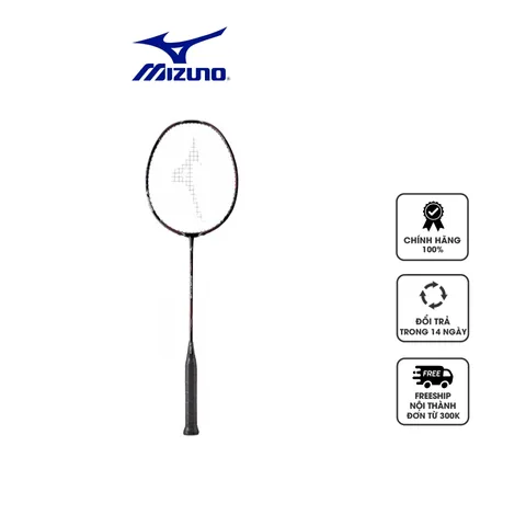 Vợt cầu lông Mizuno Fortius 11 Power - Thiết kế đen nhám, công nghệ truyền lực mạnh mẽ, phù hợp cho vận động viên chuyên nghiệp