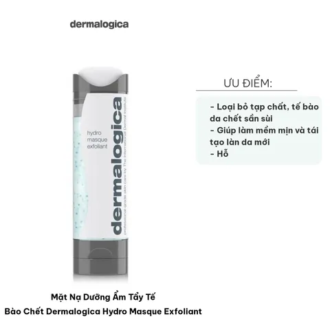 Mặt Nạ Dưỡng Ẩm Tẩy Tế Bào Chết Dermalogica Hydro Masque Exfoliant - Giải pháp 2 trong 1 cho làn da mịn màng và ẩm mượt, an toàn cho mọi loại da