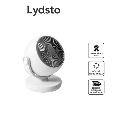 Quạt Tích Điện Mini Để Bàn Lydsto Xiaomi XD-ZMXHS02 - 3 Tốc Độ Gió, Thiết Kế Nhỏ Gọn, Hẹn Giờ Tiện Lợi, Ổn Định và Im Lặng, Thích Hợp Làm Quà Tặng