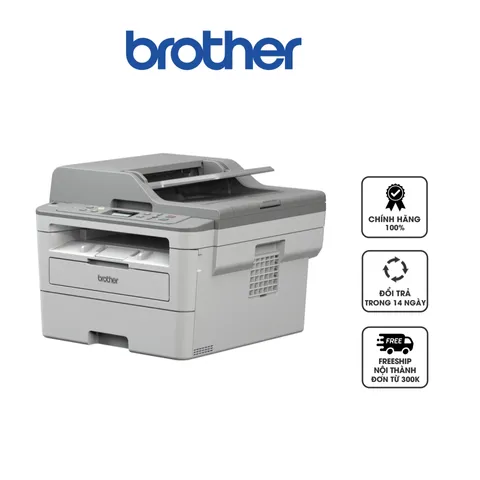 Máy in laser đa chức năng Brother DCP-B7535DW - In, Photo, Scan tốc độ cao 34-36 trang/phút, kết nối Wifi, tiết kiệm chi phí văn phòng