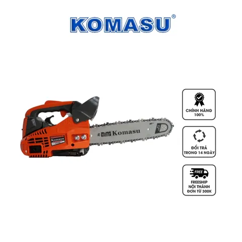 Máy Cưa Xích Komasu KM2500 1KW - Máy Cưa Gỗ Chất Lượng Cao, Thiết Kế Nhật Bản, Tiết Kiệm Thời Gian và Sức Lao Động