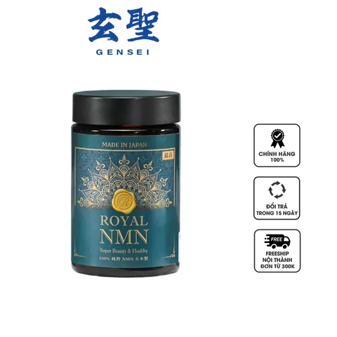 Viên uống Royal GENSEI 60 viên - Hỗ trợ sức khỏe, trẻ hóa da, làm đẹp da, cải thiện sức đề kháng và trí nhớ