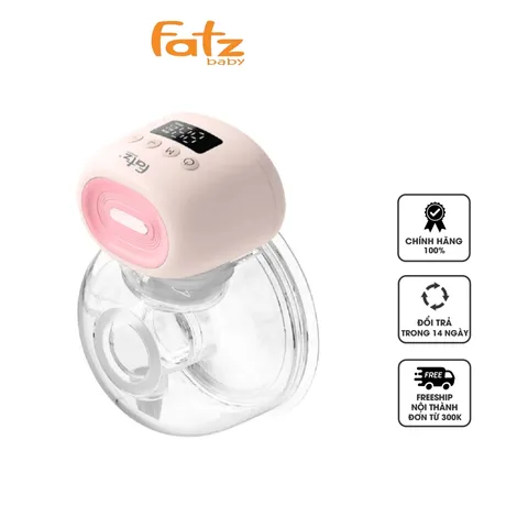 Máy Hút Sữa Điện Rảnh Tay Không Dây Fatzbaby Freemax 10 FB1206MB - 4 Chế Độ, 12 Cấp Độ Hút, Thời Gian Sử Dụng 144 Phút
