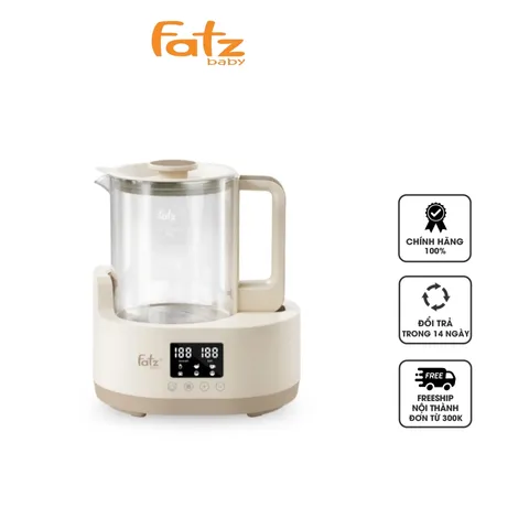 Máy Đun Và Hâm Nước Pha Sữa Fatzbaby Hiquick 1 FB3711CY - Công Nghệ Hồng Ngoại, Đun Nước, Khử Clo, Giữ Ấm, 1.2L