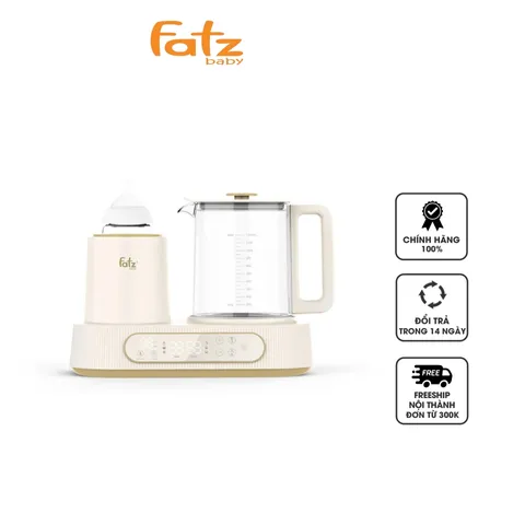 Máy Hâm Sữa Fatzbaby Multimax 9 Plus FB9511HB - Đun Nước Pha Sữa, Giữ Nhiệt Lên Tới 24 Giờ, Thiết Kế Hiện Đại, An Toàn Cho Bé