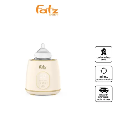 Máy Lắc & Giữ Ấm Bình Sữa Thông Minh Fatzbaby Shake 2 FB3911HB - Tiện Lợi Cho Mẹ & Bé, 5 Mức Cài Đặt Thời Gian, Thiết Kế Hiện Đại