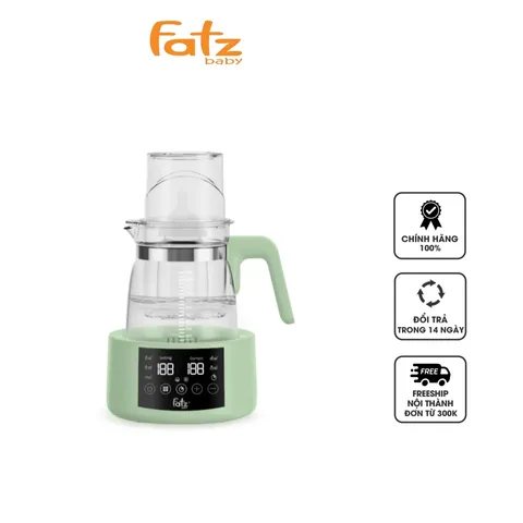 Máy đun và hâm nước pha sữa Fatzbaby Quick 14 FB3101RS - Chức năng giữ ấm 48 giờ, hẹn giờ, dung tích 1.2L, điều khiển LED cảm ứng