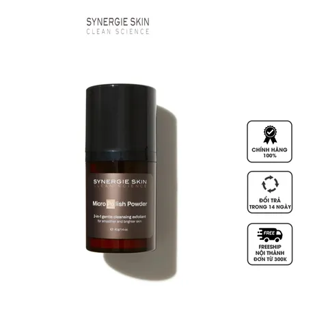 Bột Tẩy Tế Bào Chết Synergie Skin MicroPolish Powder - Làm Sạch & Tái Tạo Da Tươi Sáng, Chiết Xuất Bột Cám Gạo, Dưỡng Ẩm Cao
