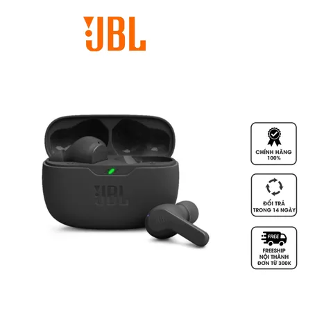 Tai nghe Bluetooth True Wireless JBL Wave Beam - Âm thanh Vượt Trội, Thiết kế Công Thái Học, Phạm Vi Kết Nối 10m, Chống Nước IP54