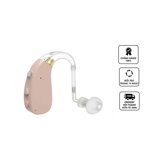 Máy Trợ Thính EN-T201A - Thiết Kế Siêu Nhẹ 4g, 3 Chế Độ Âm Thanh, Có Thể Sạc Lại, Tối Ưu Âm Thanh, Thoải Mái Khi Đeo