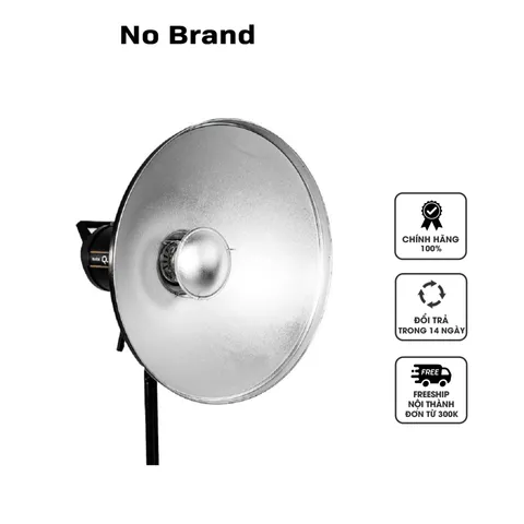 Tản sáng Beauty Dish QZ-55 Silver/White - Thiết bị ánh sáng đa chiều cho chụp ảnh chân dung và studio chất lượng cao