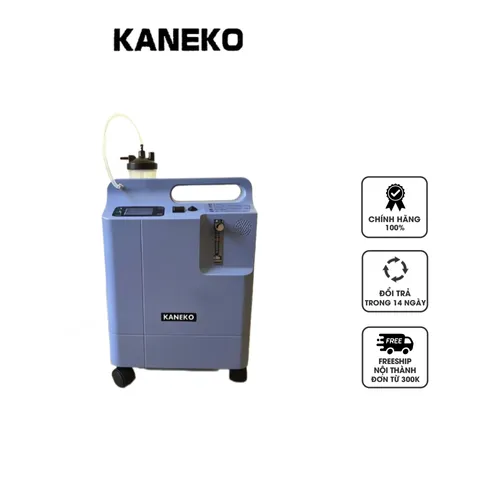 Máy tạo oxy Kaneko DO2-3E với hẹn giờ - Cung cấp oxy 1-3 lít/phút, nồng độ trên 90% cho sức khỏe tối ưu