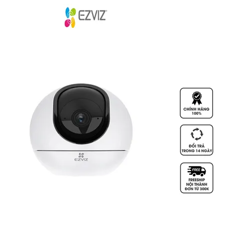 Camera Wifi Ezviz H6 3K 5MP - Nhận diện AI, Đàm thoại 2 chiều - Giám sát thông minh cho Ngôi nhà bạn