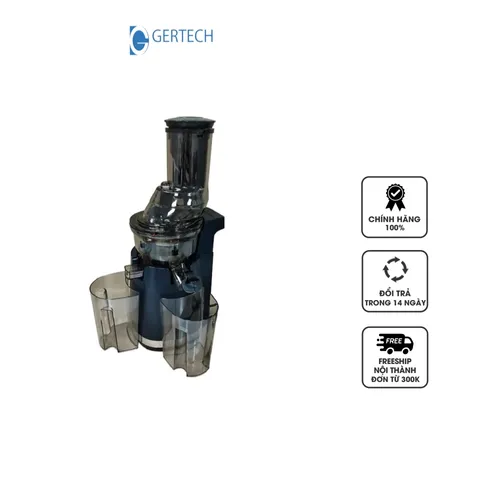 Máy Ép Chậm Gertech GT-J206 - Công Suất 250W, Ép Nước Rau Củ, Trái Cây, Ngũ Cốc - Dễ Sử Dụng, Bảo Quản Dưỡng Chất Tối Ưu