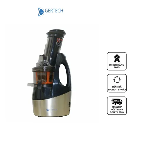 Máy Ép Chậm Gertech GT-J203 - Công Suất 240W, Tốc Độ 65 RPM, Giữ Dưỡng Chất - Thiết Bị Nhà Bếp Hoàn Hảo