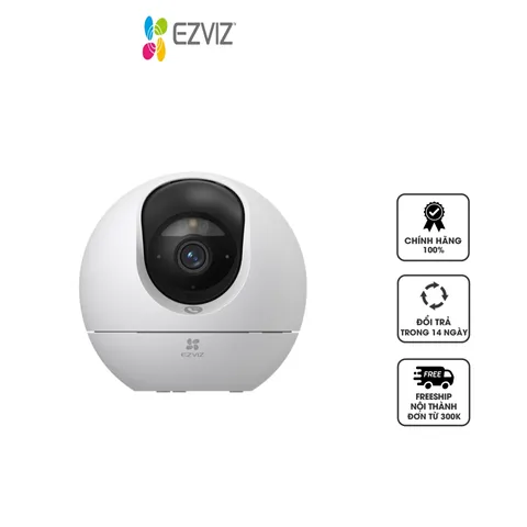 Camera WiFi Ezviz C6C 4K 8MP - Camera Đàm Thoại 2 Chiều, Quan Sát Ban Đêm Tầm Nhìn 360° - An Ninh Thông Minh
